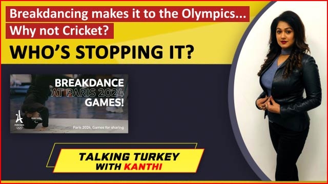 If breakdancing can be part of the Olympics, why not Cricket, asks Kanthi D Suresh...Watch the show to know who's stopping it!