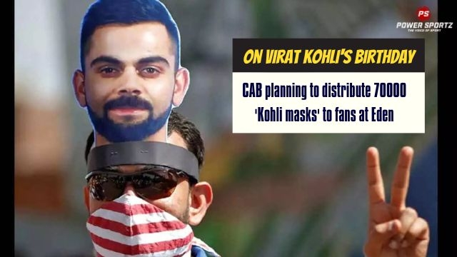 On the occasion of Virat Kohli's birthday, the Cricket Association of Bengal has planned a special treat for fans