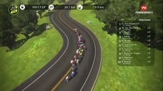 Cycling: Ryan Gibbons wins opening stage of Virtual Tour de France