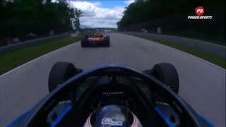 Motorsport: Felix Rosenqvist wins Race 2 at Road America with IndyCar fans at trackside