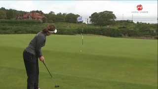 Golf: Olson leads after first day at the Women's Open