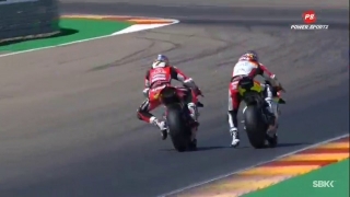 Motorsport: Rea beats Davies to win race two and reclaim Superbike championship lead