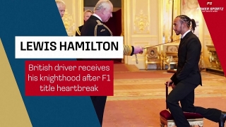 Motor Sport News : Lewis Hamilton receives his knighthood after F1 title heartbreak