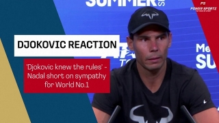 Tennis News : 'Djokovic knew the rules' - Nadal short on sympathy for World No.1