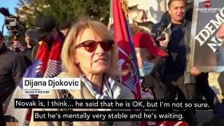 Tennis News : Djokovic's mom- 'Novak knows all nation is standing behind him'