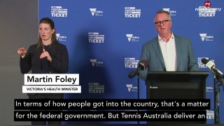 Tennis News : Victoria Health minister focused on Aussie Open despite Djokovic distractions