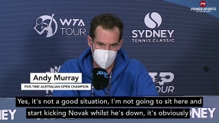 Tennis News : Murray: 'I'm not going to kick Novak while he's down, it's not a good situation'