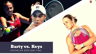 Australian Open : Barty beats Keys to become first Australian women to reach final in over 40 years