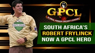 South Africa’s Robert Frylinck now a GPCL Global Power Cricket League Hero