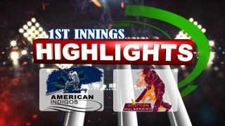 Match 7 – GPCL: American Indigos put on a fighting total on a slow track against Scottish Mulberries