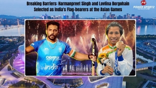 Breaking Barriers: Harmanpreet Singh and Lovlina Borgohain Selected as India's Flag-bearers at the Asian Games 2023