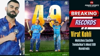 Breaking Records: Virat Kohli Matches Sachin Tendulkar's Most ODI Hundreds
