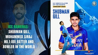 Dominating the World: Shubman Gill and Mohammed Siraj Crowned No.1 in ICC ODI Rankings