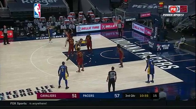 Basketball: Pacers cruise past Cavs 119-99