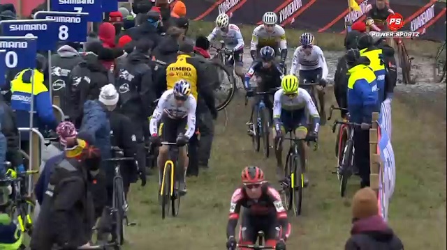 Cycling: Van der Poel and Betsema ensure double for Dutch at World Cup cyclo-cross