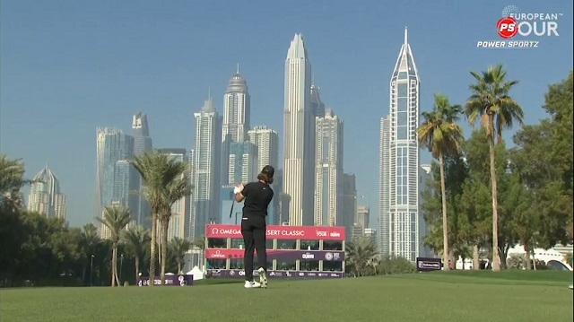 Golf: Richard Sterne leads by one after first round of the Dubai Desert Classic