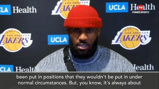 Basketball: Lakers' season will not be defined by this tough stretch - James