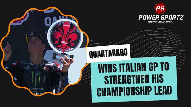 Motorsport News : Quartararo wins Italian GP to strengthen his championship lead