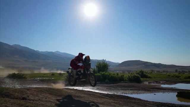 Motorsport : Australia’s Sanders wins stage 4 on bikes at Silk Way Rally, Walkner leads overall