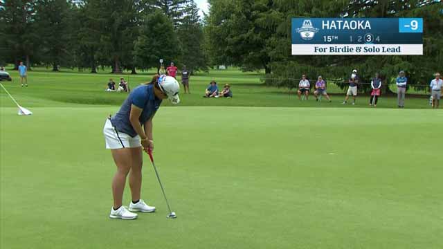Golf News : Hataoka retains the lead at the LPGA Marathon Classic