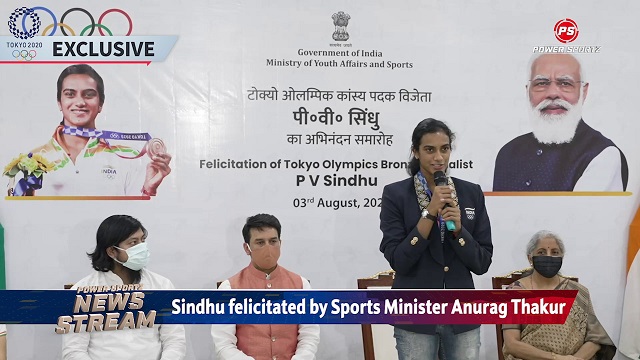 Tokyo Olympics : Medallist PV Sindhu gets a grand welcome