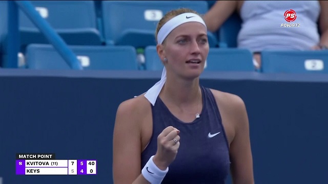 Tennis News : Kvitova survives Keys challenge to advance in Cincinnati
