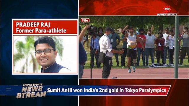 Tokyo Paralympic : Sumit Antil bags a gold with a world record throw