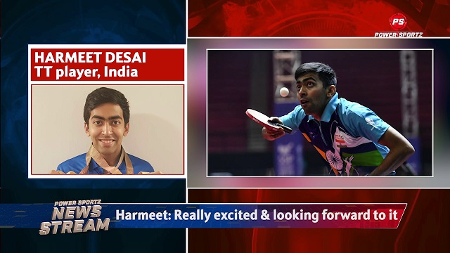 Table Tennis News : Indian paddler Harmeet Desai speaks to PS ahead of Asian C'ship