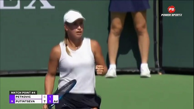 Tennis News : Putinseva knocks out Petkovic at Indian Wells