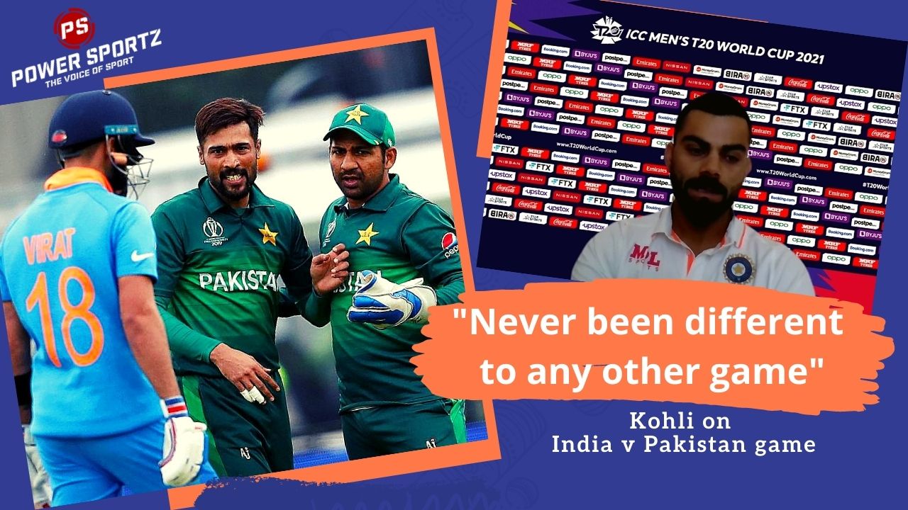 Cricket News : Never been different to any other game, Kohli on India v Pakistan game
