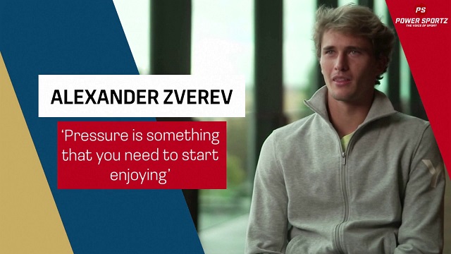 Tennis News : Zverev- Pressure is something you need to start enjoying