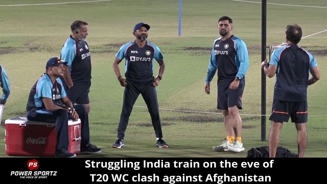 Cricket News : Struggling India train on the eve of T20 WC clash against Afghanistan