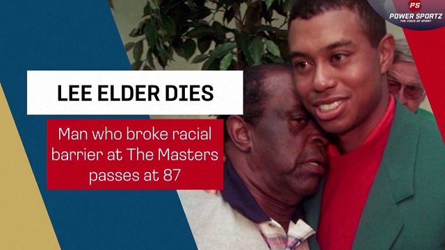 Golf News : Tiger Wood's inspiration, Lee Elder, dies aged 87