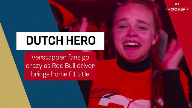 Motor Sport : Dutch fans elated after Verstappen brings home F1 World Championship