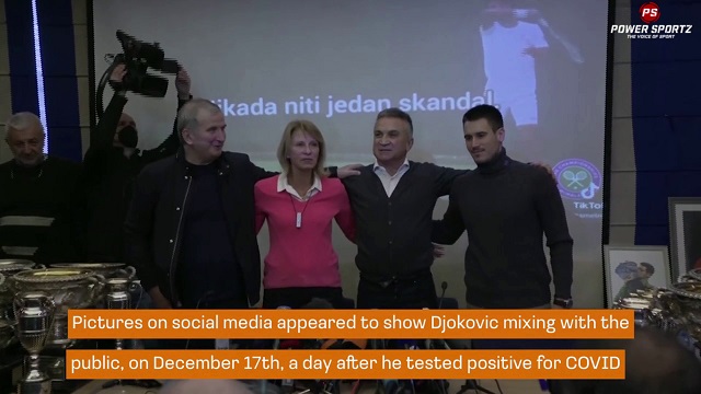 Tennis News : Why was Djokovic mixing with public a day after he tested positive for COVID?
