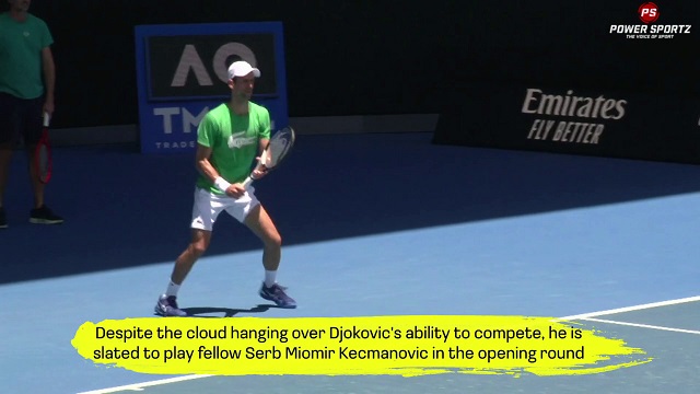 Tennis News : Djokovic, Osaka, Nadal and others practise as Australian Open draw set