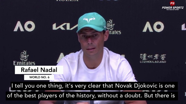 Tennis News : Djokovic Latest - No one is bigger than Australian Open- Nadal