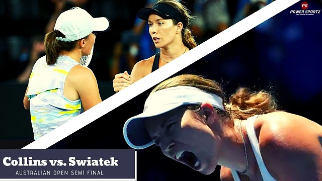 Australian Open : Collins reaches career first Grand Slam final after emphatic win over Swiatek