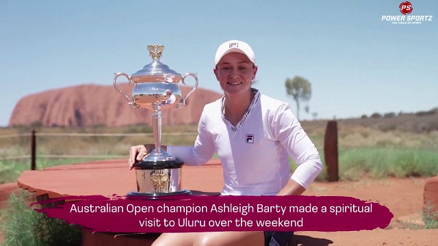 Tennis News : Barty has -one of the most fulfilling moments- of her life as she visits sacred site