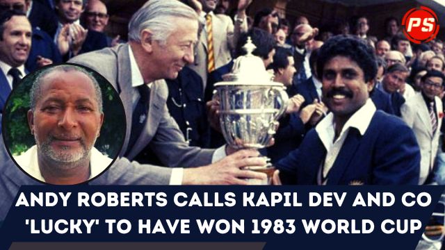 Cricket News: Andy Roberts calls Kapil Dev and Co 'lucky' to have won 1983 World Cup