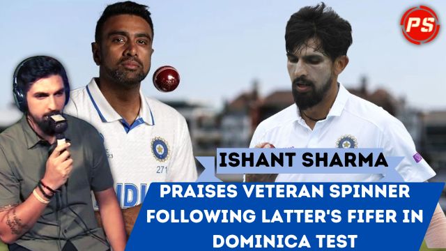 Cricket News: Ishant Sharma praises veteran spinner following latter's fifer in Dominica Test