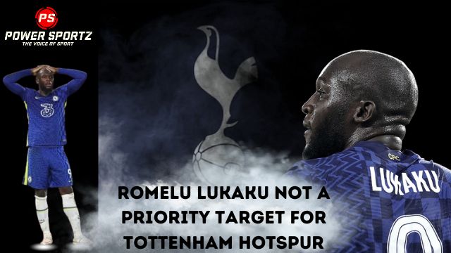 Football News: Romelu Lukaku not a priority target for Tottenham Hotspur