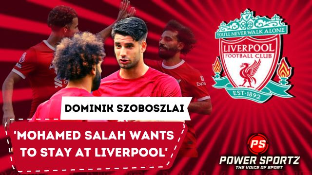 Football News: Dominik Szoboszlai: 'Mohamed Salah wants to stay at Liverpool'
